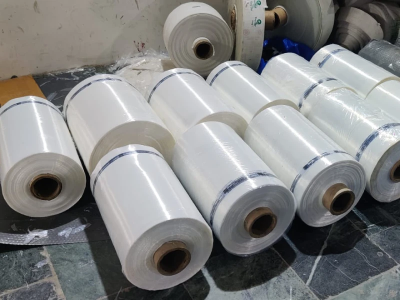 Heat shrink film roll